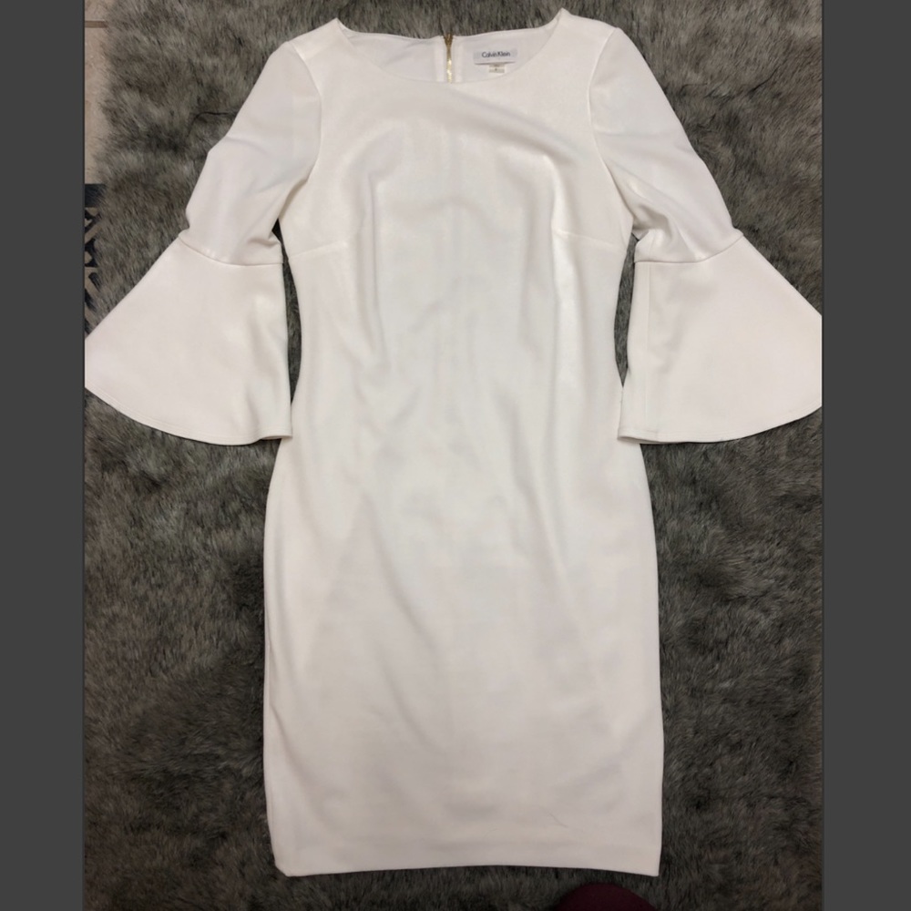 Beautiful white Calvin Klein Dress